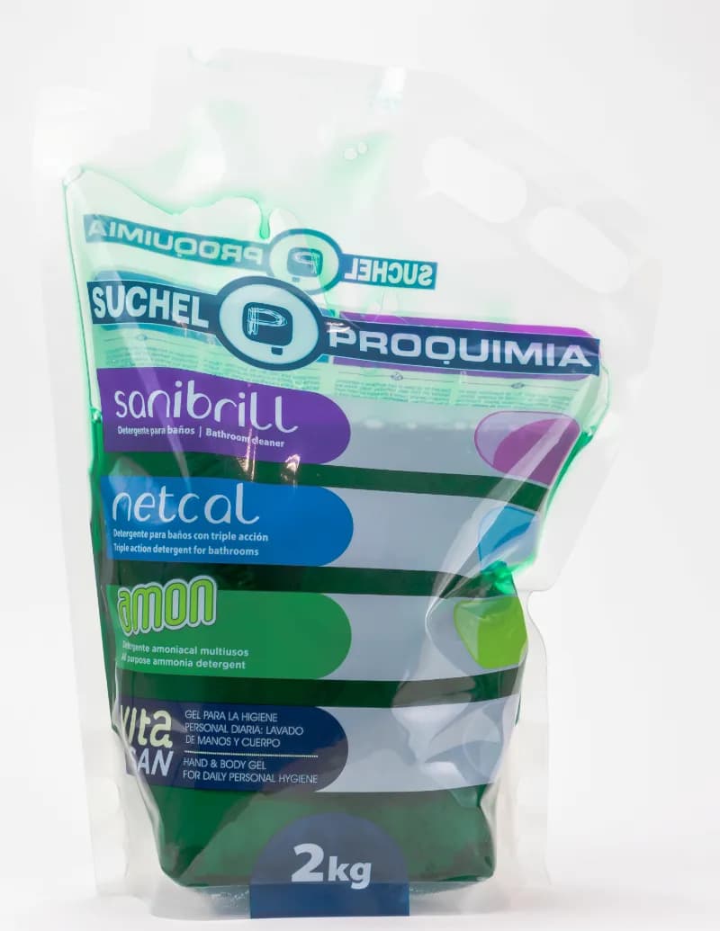 Envase de Amon, detergente amoniacal multiusos de Suchel-Proquimia.